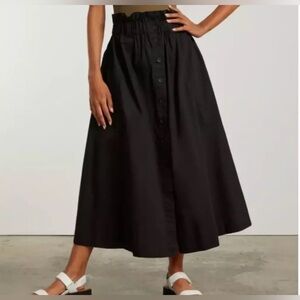 Elegant Black Maxi Skirt